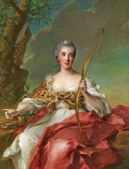 Jean Marc Nattier Madame de Maison Rouge as Diana